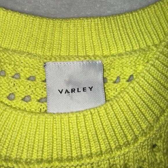 Women’s Varley Darin Longline Knit Tank Yellow Size Medium - Picture 2 of 7